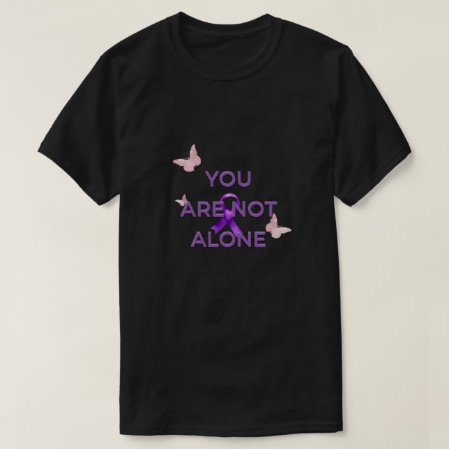 Starkare än cancer Inspirerande T-shirt – Hopp (Design framsida)