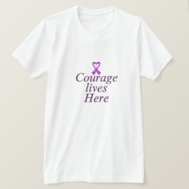Starkare än cancer Inspirerande T-shirt – Hopp