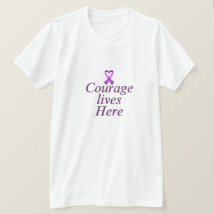 Starkare än cancer Inspirerande T-shirt – Hopp