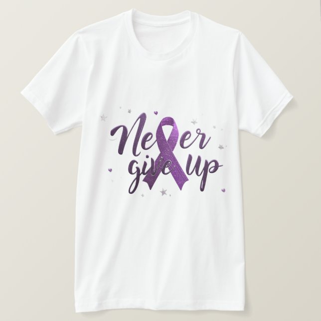 *Starkare än cancer - Inspirerande T-shirt – Hopp (Design framsida)