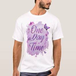 Starkare än cancer Inspirerande T-Shirt – Hopp 