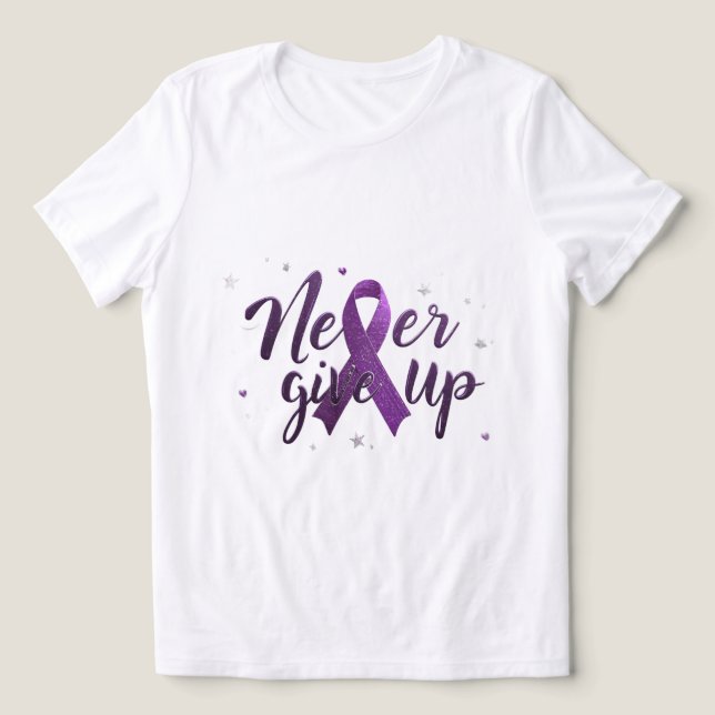 *Starkare än cancer - Inspirerande t-shirt – Hopp (Design Framsida)