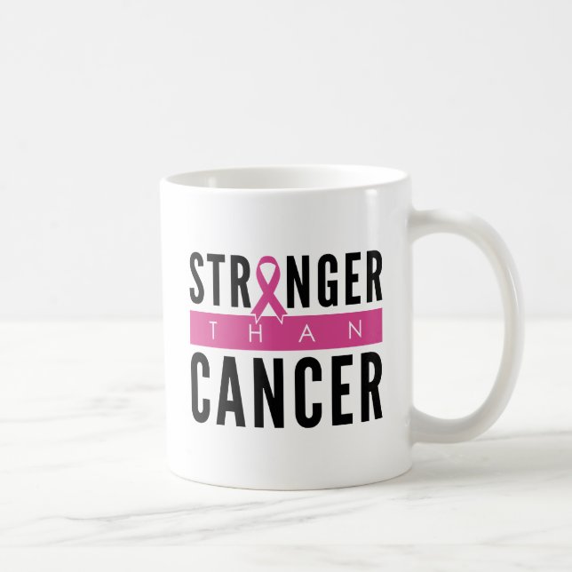 Starkare än cancer kaffemugg (Höger)