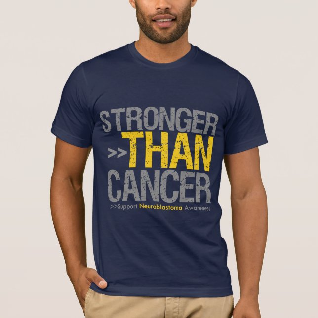 Starkare än cancer - Neuroblastoma Tee Shirt (Framsida)