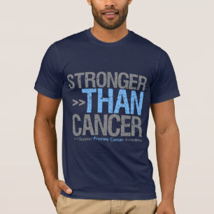 Starkare än cancer - prostatacancer tee shirt