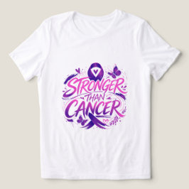 Starkare än cancer t-shirt