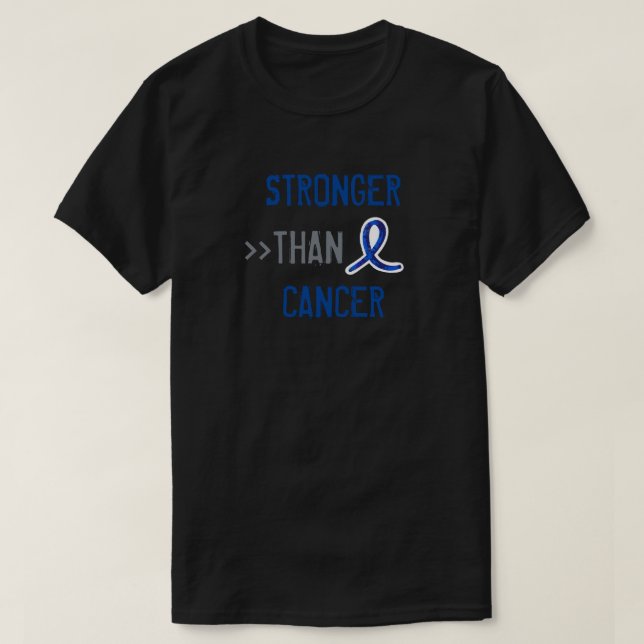 Starkare än cancer  t shirt (Design framsida)