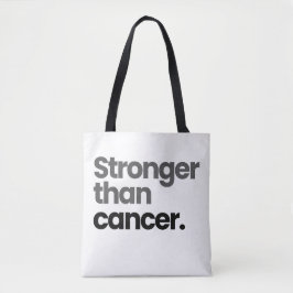 Starkare än cancer | Vårdpaket Stödgåva Tygkasse
