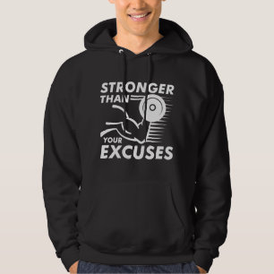 Starkare än dina föreställningar hoodie