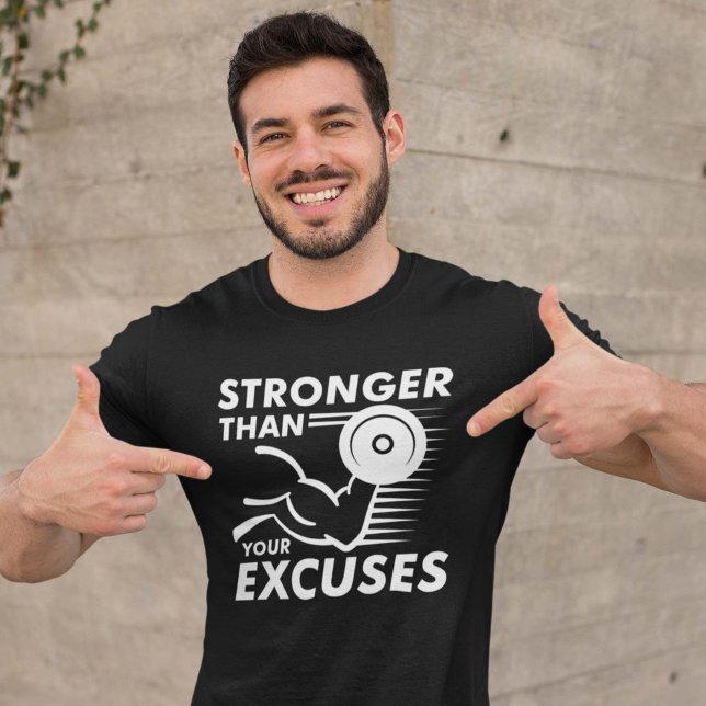 Starkare än dina föreställningar t shirt (gym shirt)