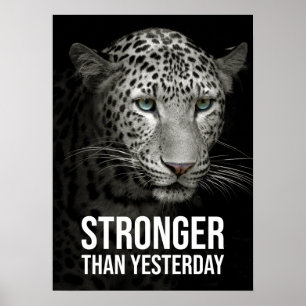 Starkare än i går - Tiger Poster