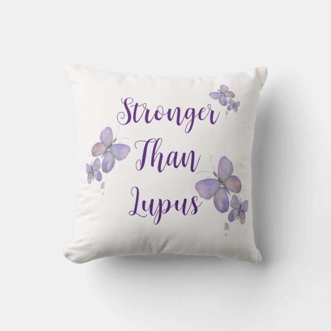 Starkare än Lupus Kudde (Framsida)