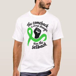 Starkare Comeback Non Hodgkins lymfom överlevare T Shirt
