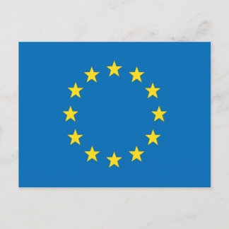 Starkare EU-flagga (återstår) Vykort