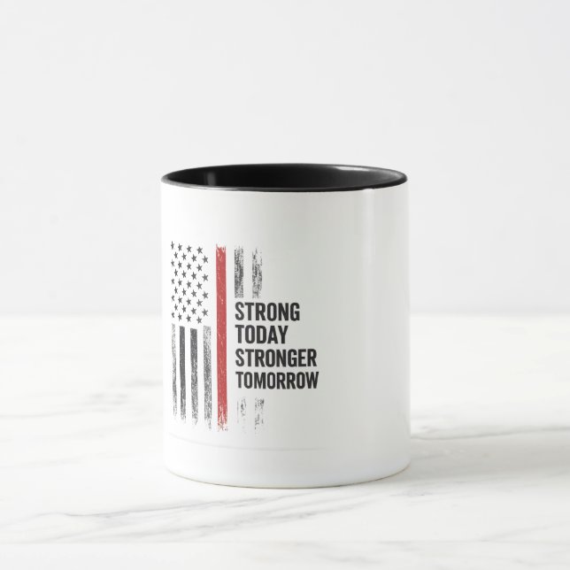 Starkare i morgon mugg (Center)