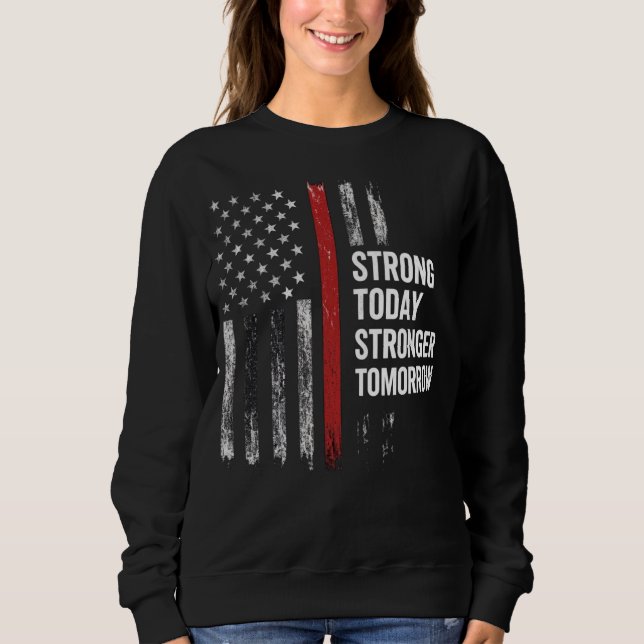 Starkare i morgon t shirt (Framsida)