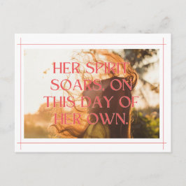 Starkare kvinnlig grafik: Firande av frihet och Vykort