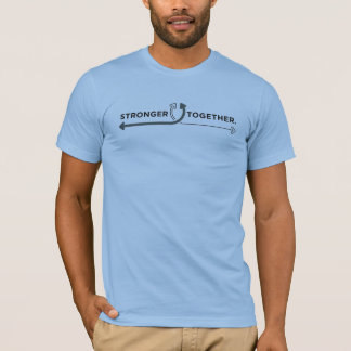 Starkare tillsammans" Förreglande pilar T Shirt