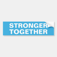 Starkare tillsammans Hillary Clinton