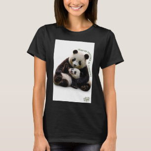 Starkare Tillsammans i Harmoni Pandas Kvinna Ekolo T Shirt