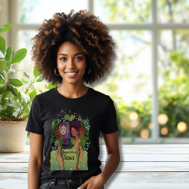 Starkare Tillsammans Kvinnodagsporträtt T Shirt