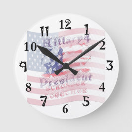 Starkare tillsammans med USA Rund Klocka