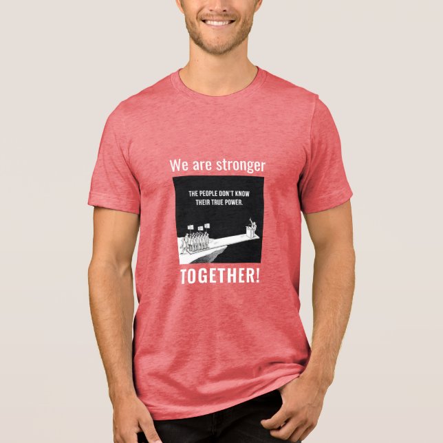 Starkare tillsammans t shirt (Framsida)