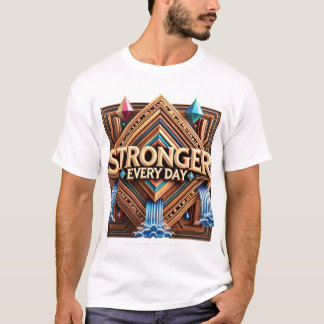 Starkare varje dag t shirt