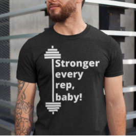 Starkare varje Rep Baby-inspirationsoffert T Shirt