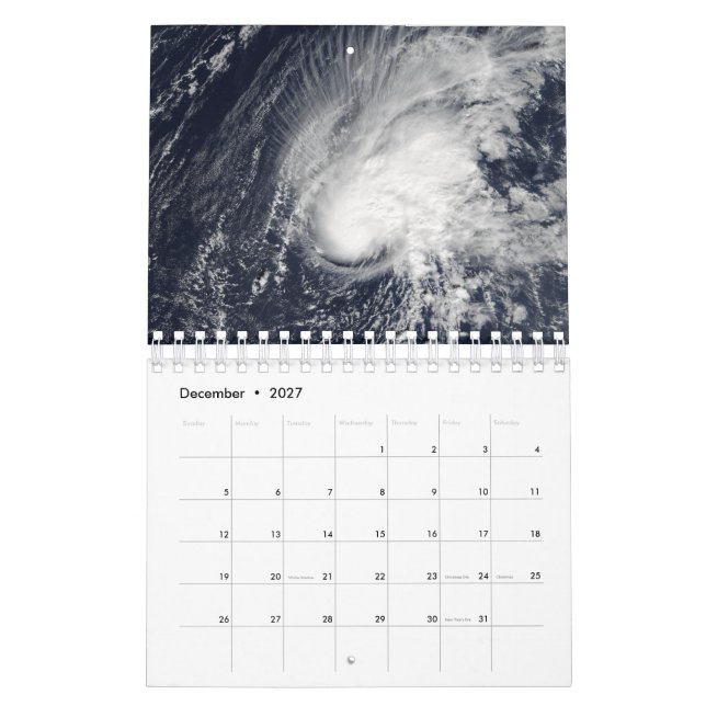 Starkast stormar per månadskalender kalender (Dec 2027)