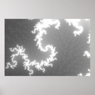 Stärkelse i svartvitt poster