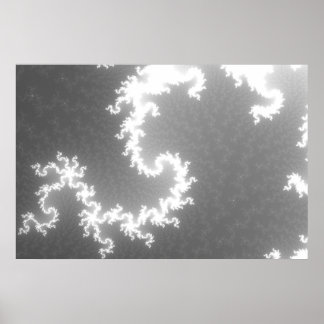 Stärkelse i svartvitt poster