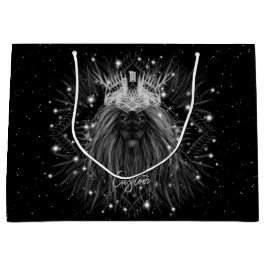 Stärkelse Lejon med Krona Monogram