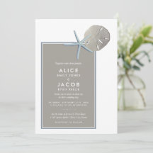 Stärkelsefisk och sanddollar - Beach Wedand