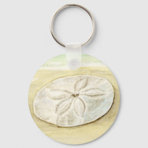 Stärkelsefisk och sanddollar nyckelring