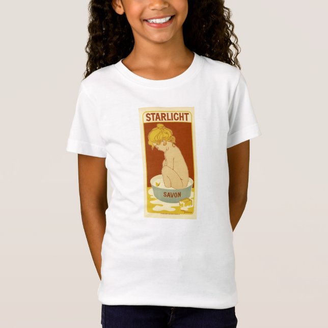 Stärkelseljus Vintage Soap Ad Tee (Framsida)