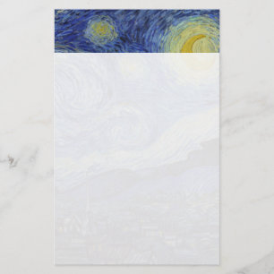 Stärkelsenatten Vincent van Gogh Brevpapper
