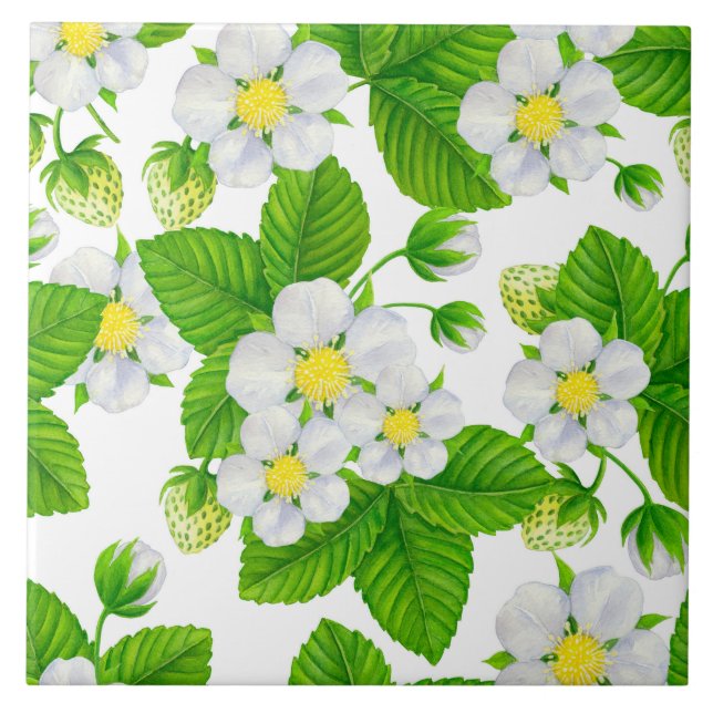 Stärkelseträdgård 2 kakelplatta (Framsidan)