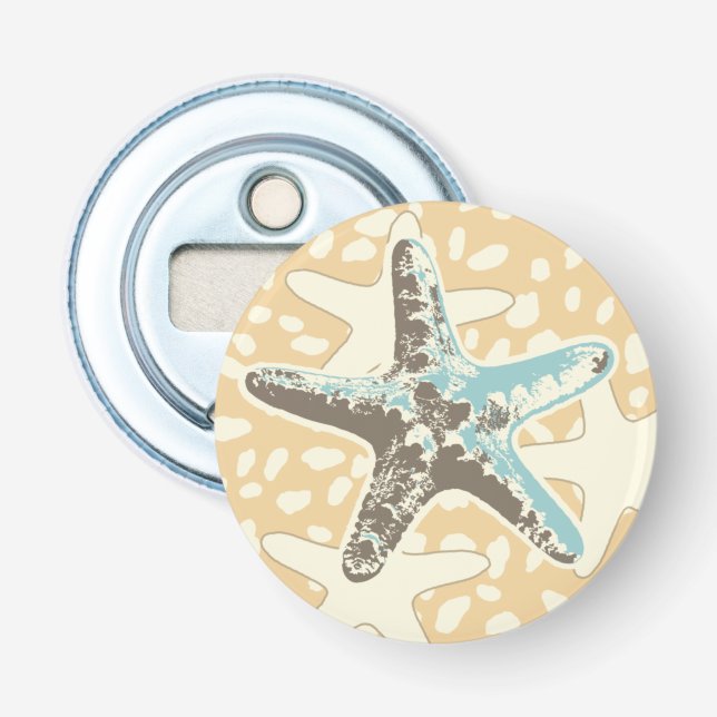 Stärkfisk i Sand Flasköppnare (Framsidan)