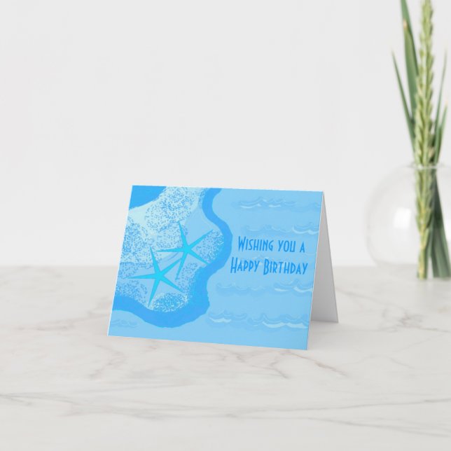 Stärkfisk i Sand Kort (Framsida)