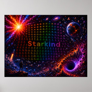 Starkind – Kosmisk evolution av liv Poster