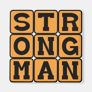Starkman, kroppsbyggare magnet