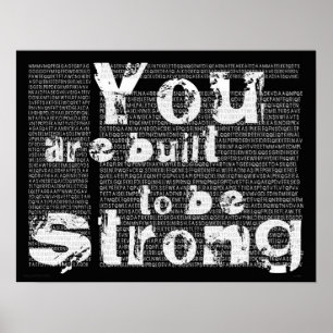Starkt gentryck poster