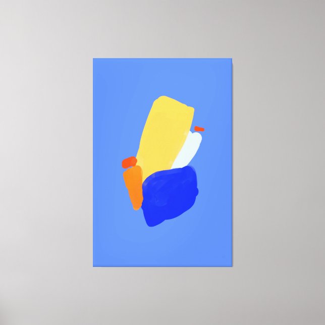 Starkt Kanvastryck för abstrakt (Framsida)