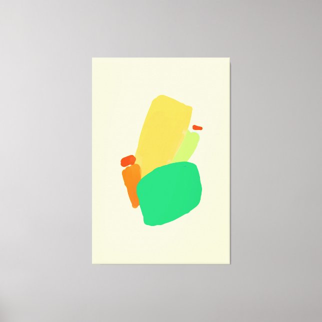 Starkt Kanvastryck för abstrakt (Framsida)