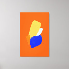 Starkt Kanvastryck för abstrakt