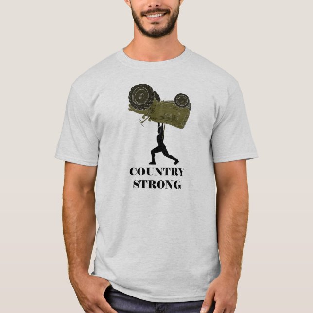 Starkt land t-shirt (Framsida)