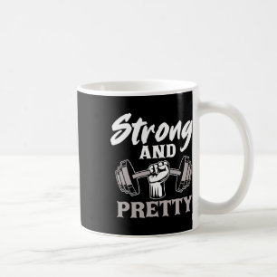 Starkt och Söt Gym Fitness Sport Bodybuilding Kaffemugg