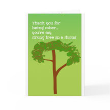 Starkt träd av nykterhet