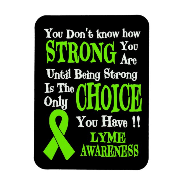 Starkt/val...Lyme Magnet (Vertikal)